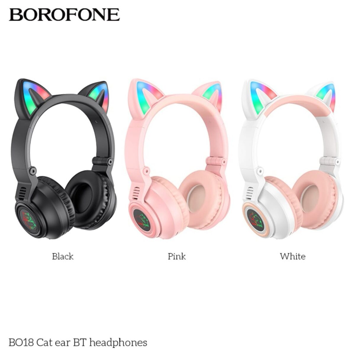 Cat Ear Glowing Wireless BT Headphone A Cute And Stylish Design - Image 4
