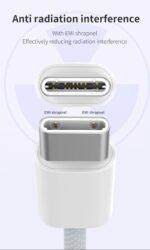 Fast Charging Data Cable With EMI Clips - Image 2