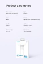 Fast Charging Data Cable With EMI Clips - Image 4