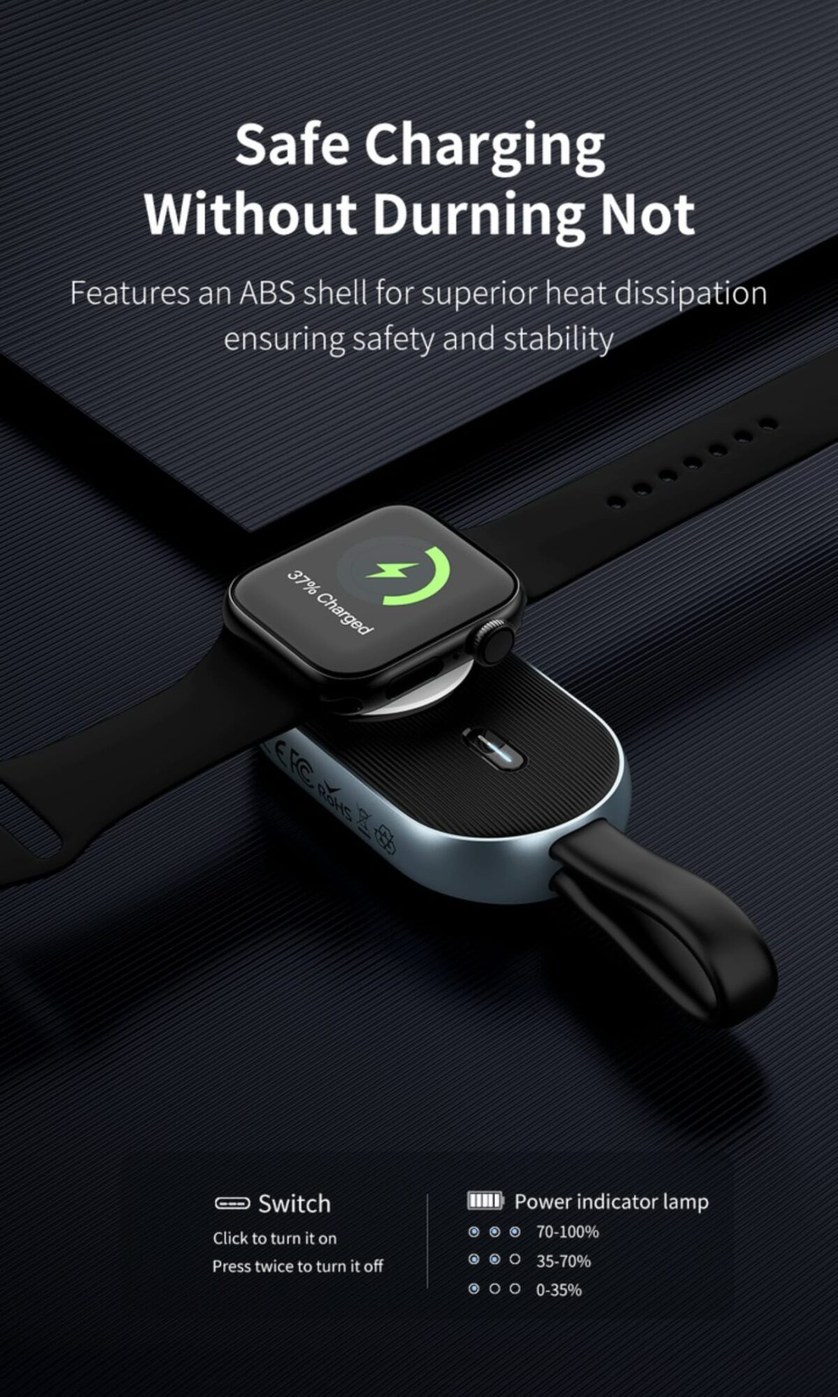 MAXCO : Apple Watch - Dual Function As Charger And Power Bank - Image 4