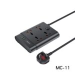 Yesido : 2M Long Multi Port Power Socket (Max 2650w)