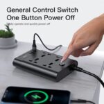 Yesido : 2M Long Multi Port Power Socket (Max 2650w) - Image 2