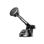 YESIDO : C41 Car Windshield Telescopic Suction Cup Magnetic Phone Holder Black