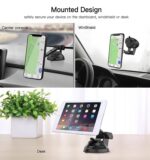 YESIDO : C41 Car Windshield Telescopic Suction Cup Magnetic Phone Holder Black - Image 5