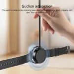 YESIDO : For Samsung Watch Yesido CA161 USB Magnetic Charger, Cable Length: 1m (Black) - Image 4