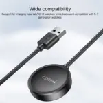YESIDO : For Samsung Watch Yesido CA161 USB Magnetic Charger, Cable Length: 1m (Black) - Image 6