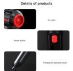YESIDO Mini Vacuum Cleaner High Power 4500Pa Cleaning Tool (VCO3) - Image 5