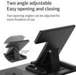 YESIDO 18W 4 in 1 Multifunctional Foldable Desktop Wireless Charging Stand (Black) DS13 - Image 5