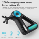 Triangle muscle massager 200Mah Capacity Lithium Battery - Image 5