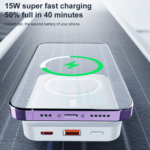 YESIDO: MagSafe Magnetic 10000mAh Wireless Fast Charging Power Bank YP45 - Image 3