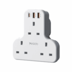 YESIDO: Home High Power & Fast Charging Socket,3250W_UK Plug (White)