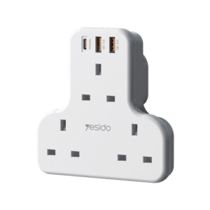 YESIDO: Home High Power & Fast Charging Socket,3250W_UK Plug (White)