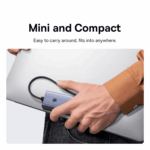 BASEUS: Flite Series 4 In 1 USB-A to USB 3.0*4 HUB Adapter (Space Grey) - Image 5