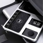 Green Lion 4 in 1 Fast Wireless Charger 15W (Black) - Image 3