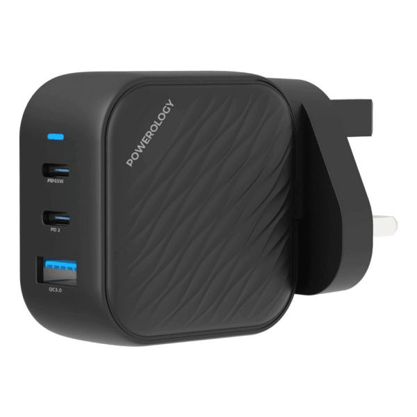 Powerology GaN Ultimate Dual 65W PD Charger