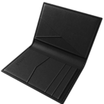 Levelo Bifold Genuine Leather With Debossed Logo Pocket Organizer - Image 2
