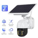 HD Solar Panel Outdoor Surveillance CCTV Camera - Image 3