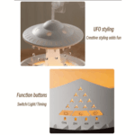 Water Drop Aromatherapy Humidifier Remote Control Diffuser - Image 7