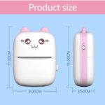 Portable Mini Pocket Printer BT Thermal Printer - Image 4