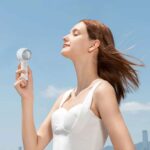 Lifestyle Portable Handheld Turbo Fan With Cold Compress - Image 4