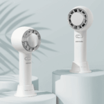 Lifestyle Portable Handheld Turbo Fan With Cold Compress - Image 3