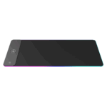 Porodo Gaming RGB Gaming Mouse Pad With 15W Fast Wireless Charger