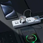 Dual Output Transparent Quick Charger With USB-C Cable - Image 3