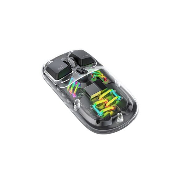Porodo Transparent Mouse 2.4G and Bluetooth Dual Mode