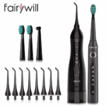 Fairywill Water Flosser Oral Irrigator and Electric Toothbrush Combo for Adults