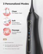 Fairywill Water Flosser Oral Irrigator and Electric Toothbrush Combo for Adults - Image 4