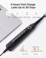 Fairywill Water Flosser Oral Irrigator and Electric Toothbrush Combo for Adults - Image 3