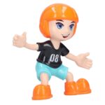 Stunt Scooter Music & Light Toy, Children Toy Cool Lights with Cartoon Boy Model for Playing - Image 4