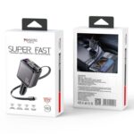 Yesido Y63 4 in 1 USB Type-C+USB Multifunctional Dual Line Digital Display Car Fast Charger - Image 5