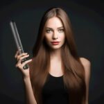 Porodo LifeStyle Wireless Rechargeable Hair Straightener - Black - Image 2