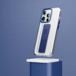 Levelo Graphia Shock-Proof Edges IMD Silicone Grip Clear Case for iPhone 15 Pro - Image 2