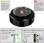 Green Lion Auto- Suction Phone Holder - Black - Image 3