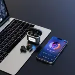 Porodo Soundtec Guide ANC TWS Earbuds with Touch Screen - Image 3