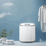 Porodo LifeStyle Mini Washing Machine - White - Image 2