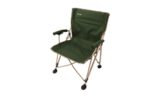 Green Lion Outdoor Camping Chair with Carrying Bag - Dark Green - Image 2