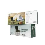 Green Lion Outdoor Camping Chair with Carrying Bag - Dark Green - Image 3