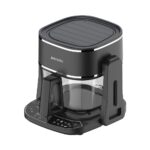 Porodo Lifestyle Dual Design Air Fryer & Grill - Black - Image 2