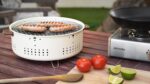 Porodo Lifestyle Camping Mini Outdoor Round BBQ/Charcoal Grill - Image 6