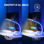 Porodo Gaming E-Sports Desk Lamp with Charging Base - White - Image 5