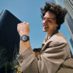 Porodo Zebro Smart Watch Black dial Black Metal strap - Image 3