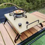 Green Lion GCS-20 Foldable Camping Stove - Khaki - Image 2