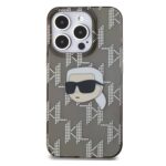 Karl Lagerfeld IML Hard Case Electroplated Monogram Design Karl Case