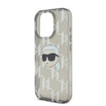 Karl Lagerfeld IML Hard Case Electroplated Monogram Design Karl Case - Image 3