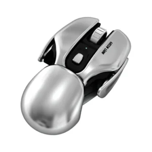 Green Lion G266 Beetles Metal Mouse - Gray
