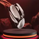 Green Lion G266 Beetles Metal Mouse - Gray - Image 2