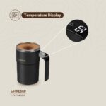 LePresso Stirmagic Auto Stirring Mug 380ml - Black - Image 2